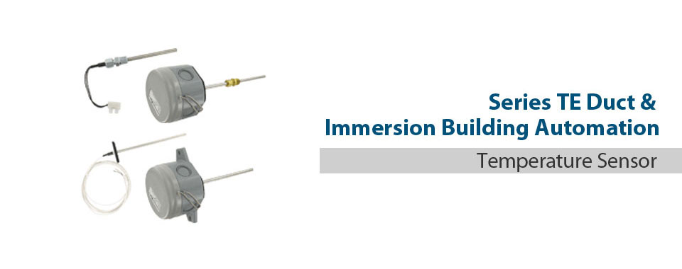 Duct and Immersion Building Automation Temperature Sensors