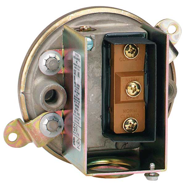Compact Low Differential Pressure Switch Dwyer 1910-5 1900 Series 