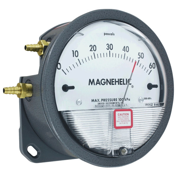 Dwyer 0-500 PASCALS MAGNEHELIC DIFFERENTIAL PRESSURE GAUGE 
