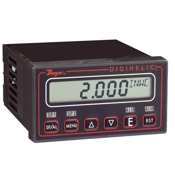 Details about   Digital Panel Meter DWYER DH3-018 Digihelic Differential Pressure Controller 
